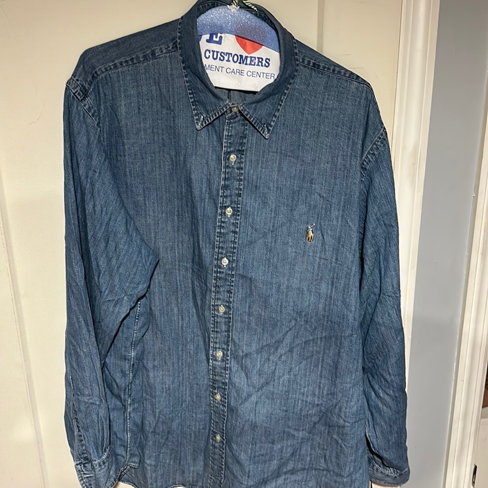 Ralph Lauren Denim Button Down 2XB
